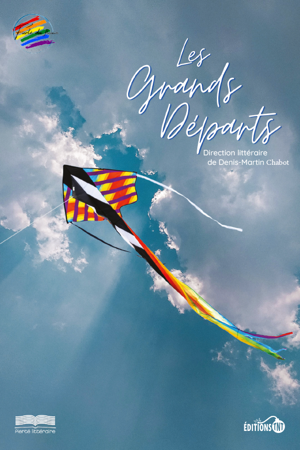 Page couverture du collectif littéraire: Les grands départs