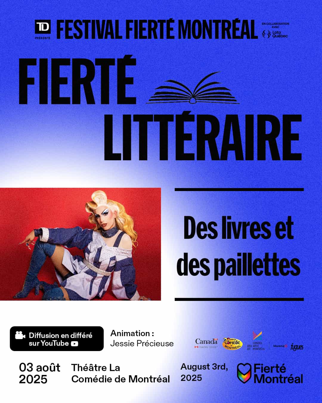 Des livres et des paillettes