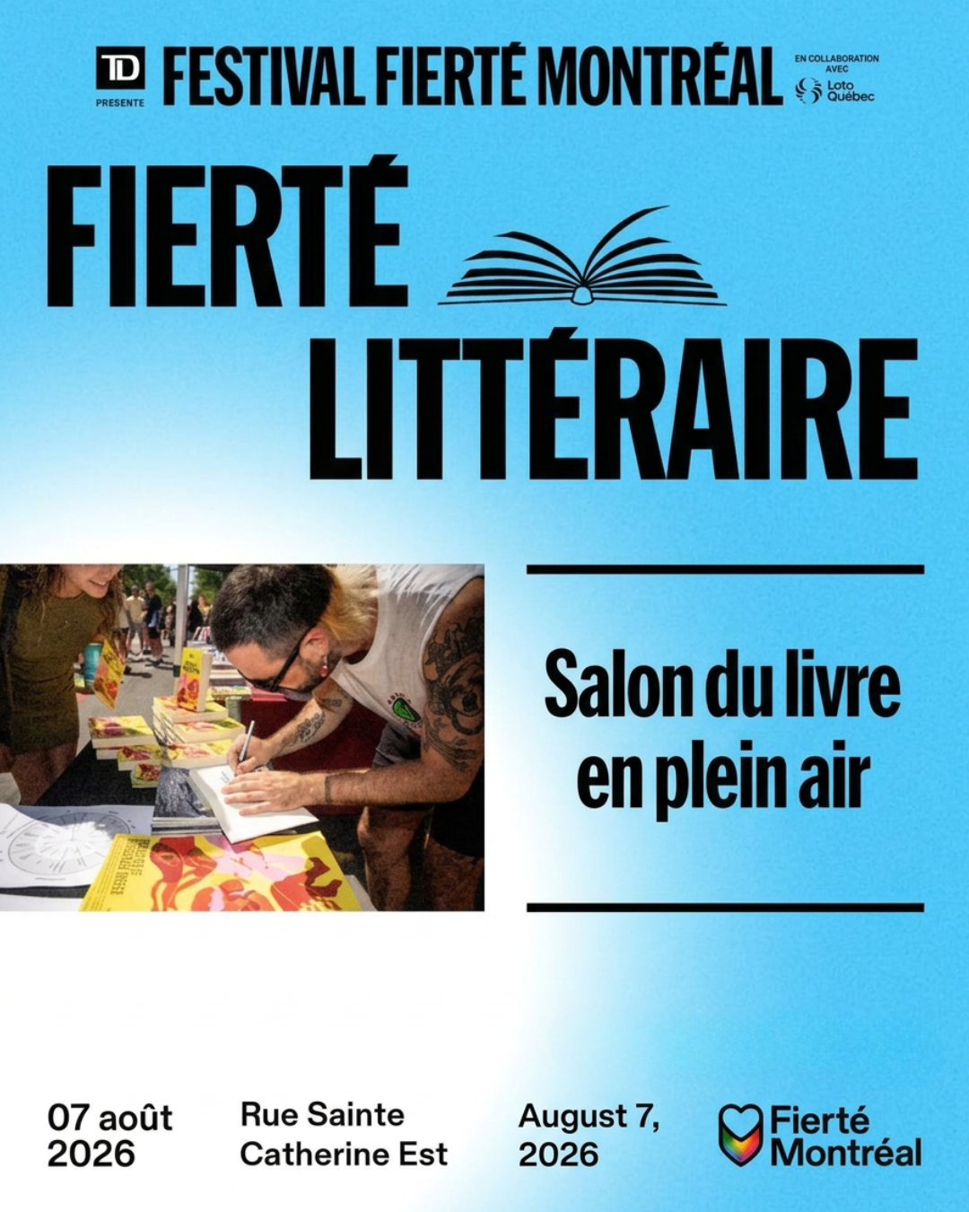 Salon du livre en plein air – Vendredi